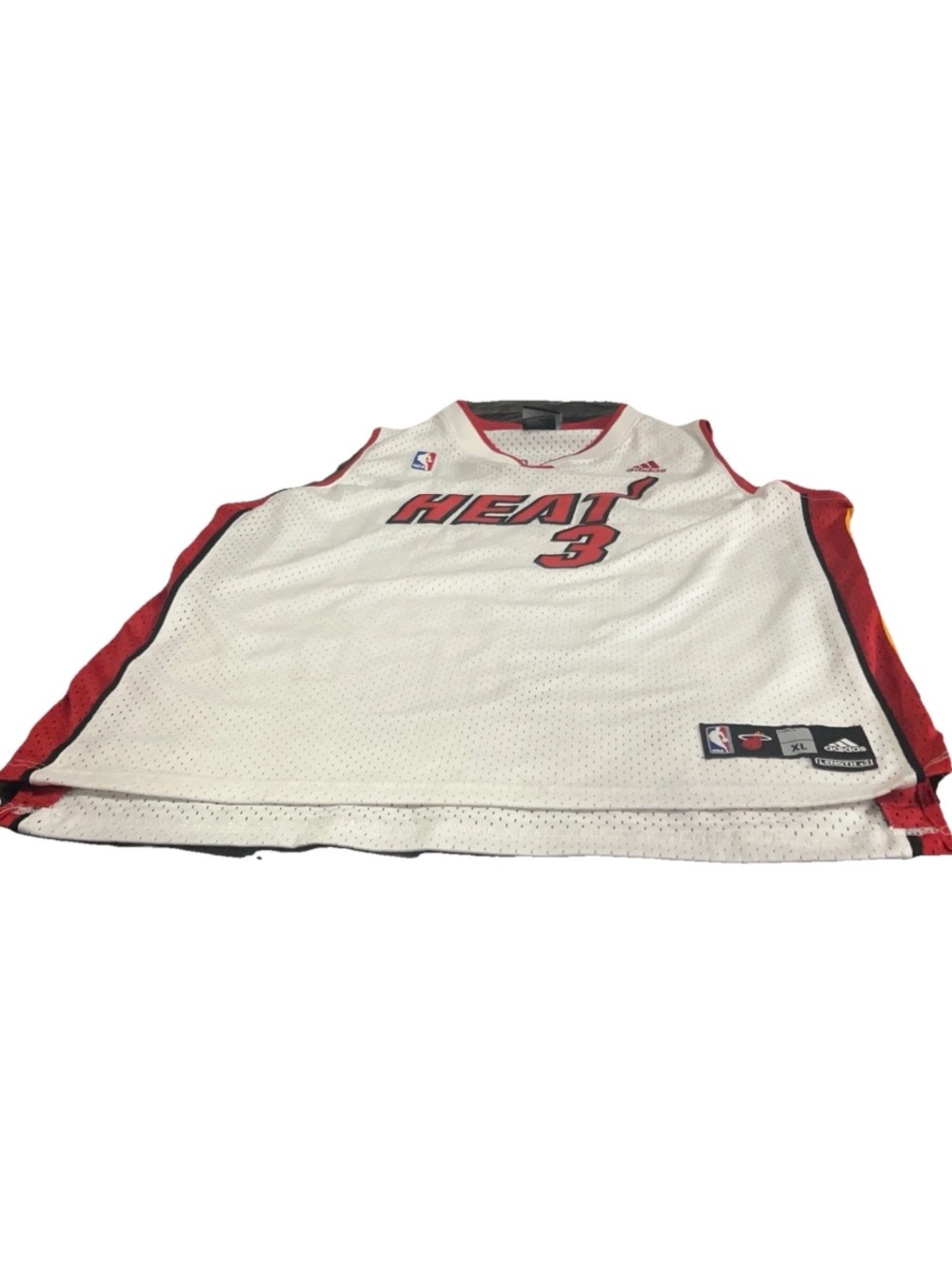 Dwayne Wade Miami Heat #3 Men's XL Adidas Jersey